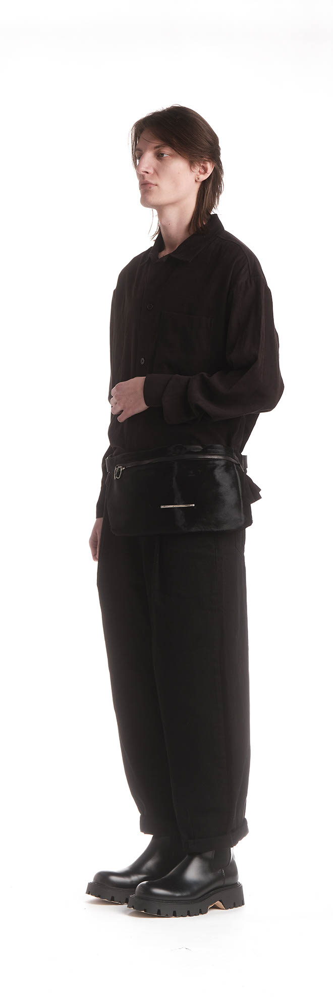daniele basta leather and silver bags - WEARING